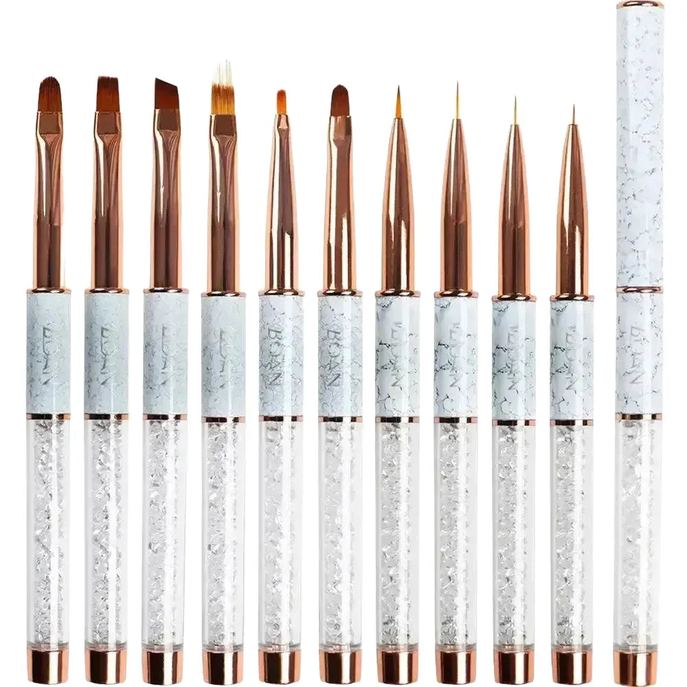 Precision Nail Brush for Salon Nail Art — oval 4