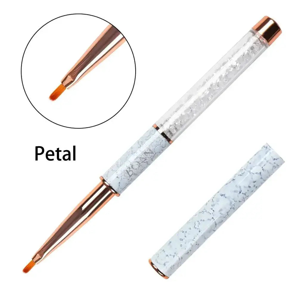 Precision Nail Brush for Salon Nail Art — smudge