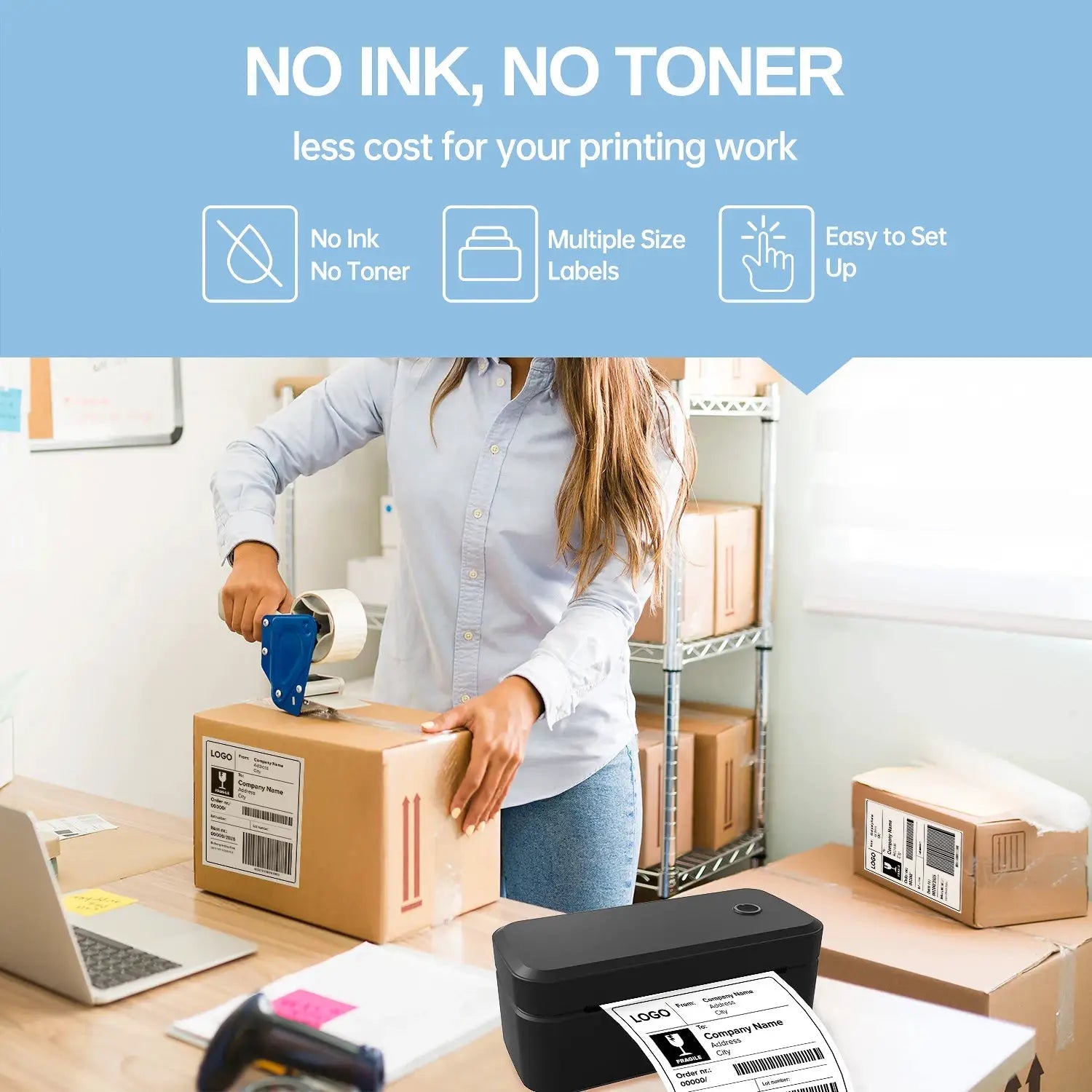 Marklife X4 Label Printer for SMB Fast