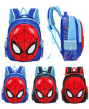 Marvel Spider Man Backpack 3D Superhero Kindergarten Bag