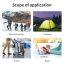 Massive 100000mAh Waterproof Solar Power Bank With Wireless Charging