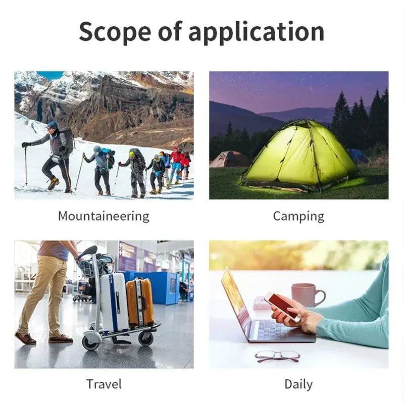 100000mAh Solar Power Bank Waterproof With Wireless Charging
