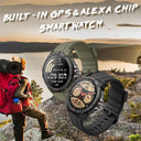 MASX Oasis X Alexa GPS Fitness Smartwatch Waterproof Durable