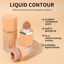Matte Contour Concealer Bronzer Highlighter Stick Long Lasting