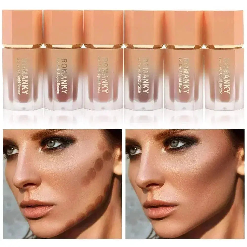 Matte Contour Concealer Bronzer Highlighter Stick All Day