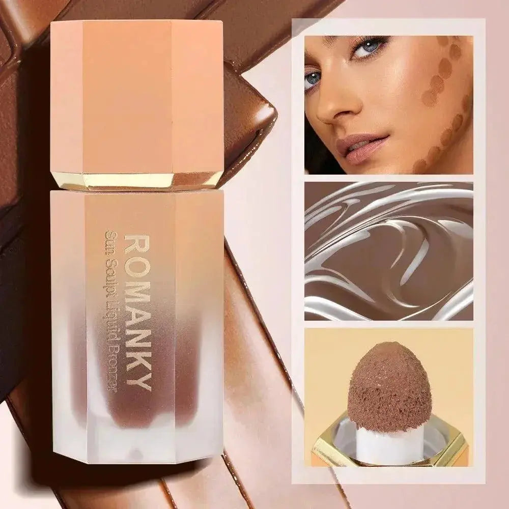 Matte Contour Concealer Bronzer Highlighter Stick All Day