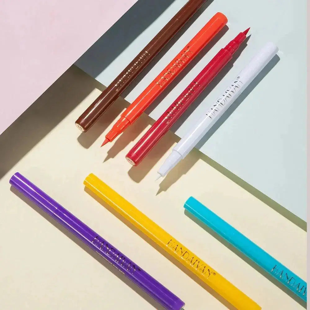 Matte Rainbow Liquid Eyeliner Waterproof Eye Makeup