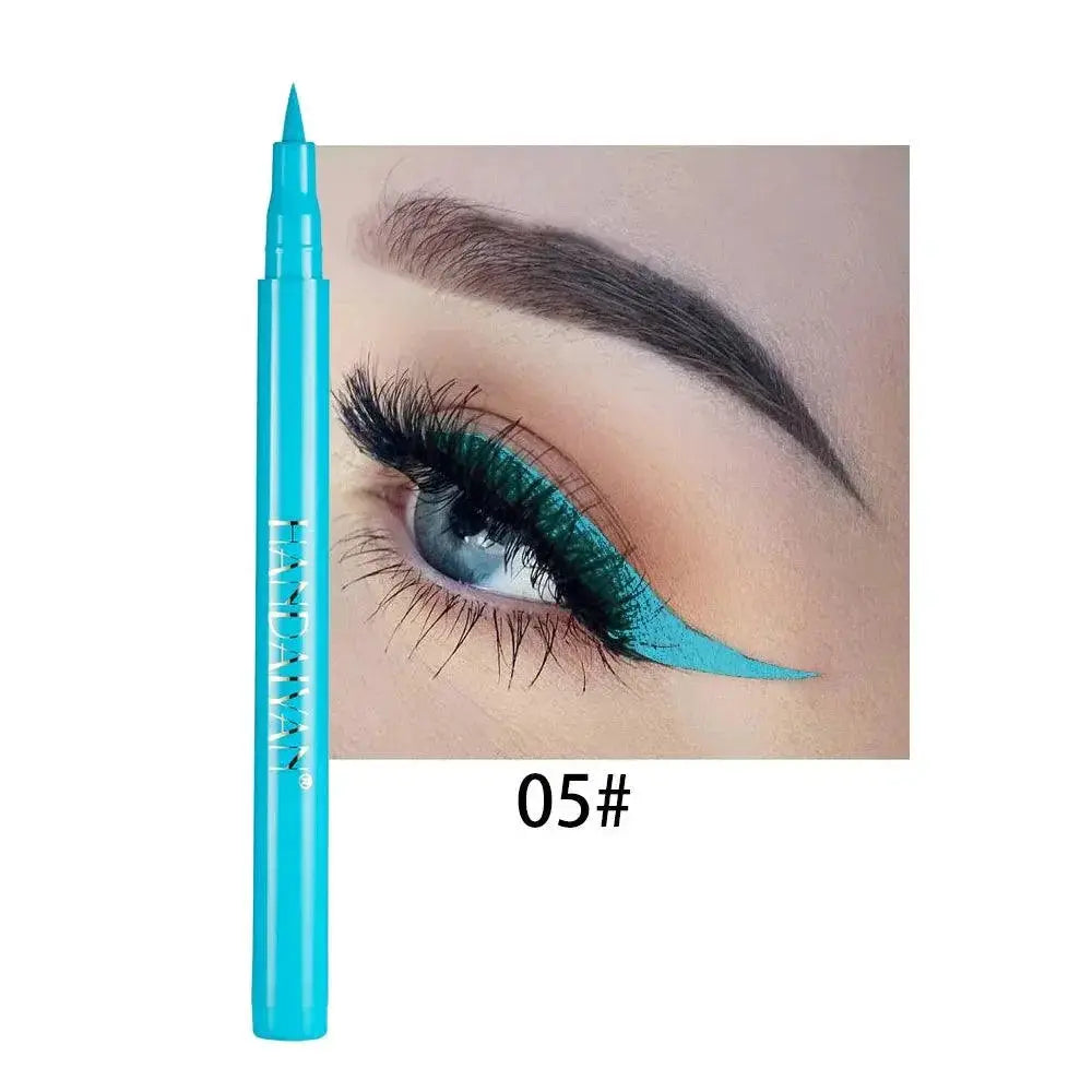 Matte Rainbow Liquid Eyeliner Waterproof Eye Makeup