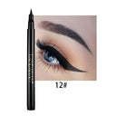 Matte Rainbow Liquid Eyeliner: Colorful Waterproof Eye Makeup