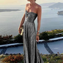 Maxi Sexy Backless Gown Feminine Summer Dress for Women