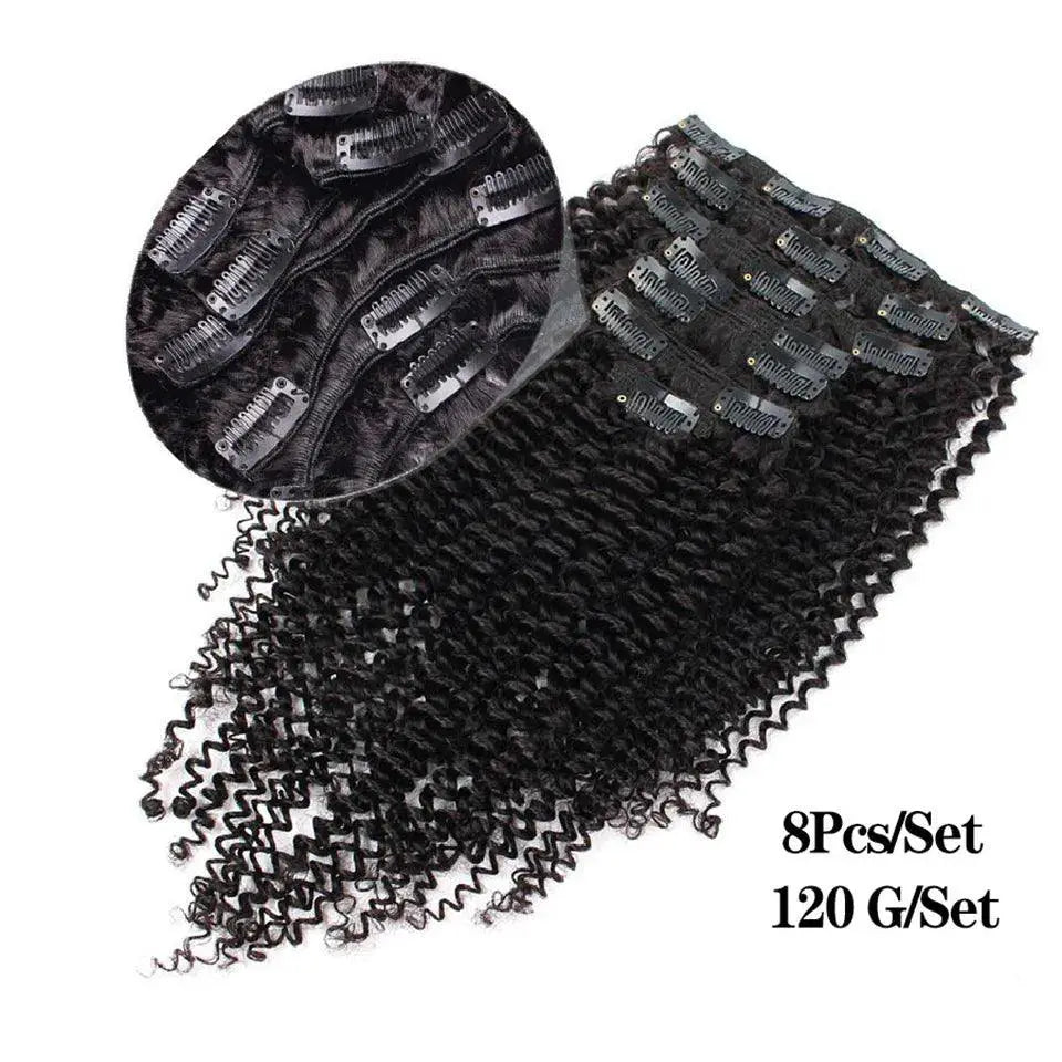 Maxine Kinky Curly Hair Extensions Ultimate Volume Length
