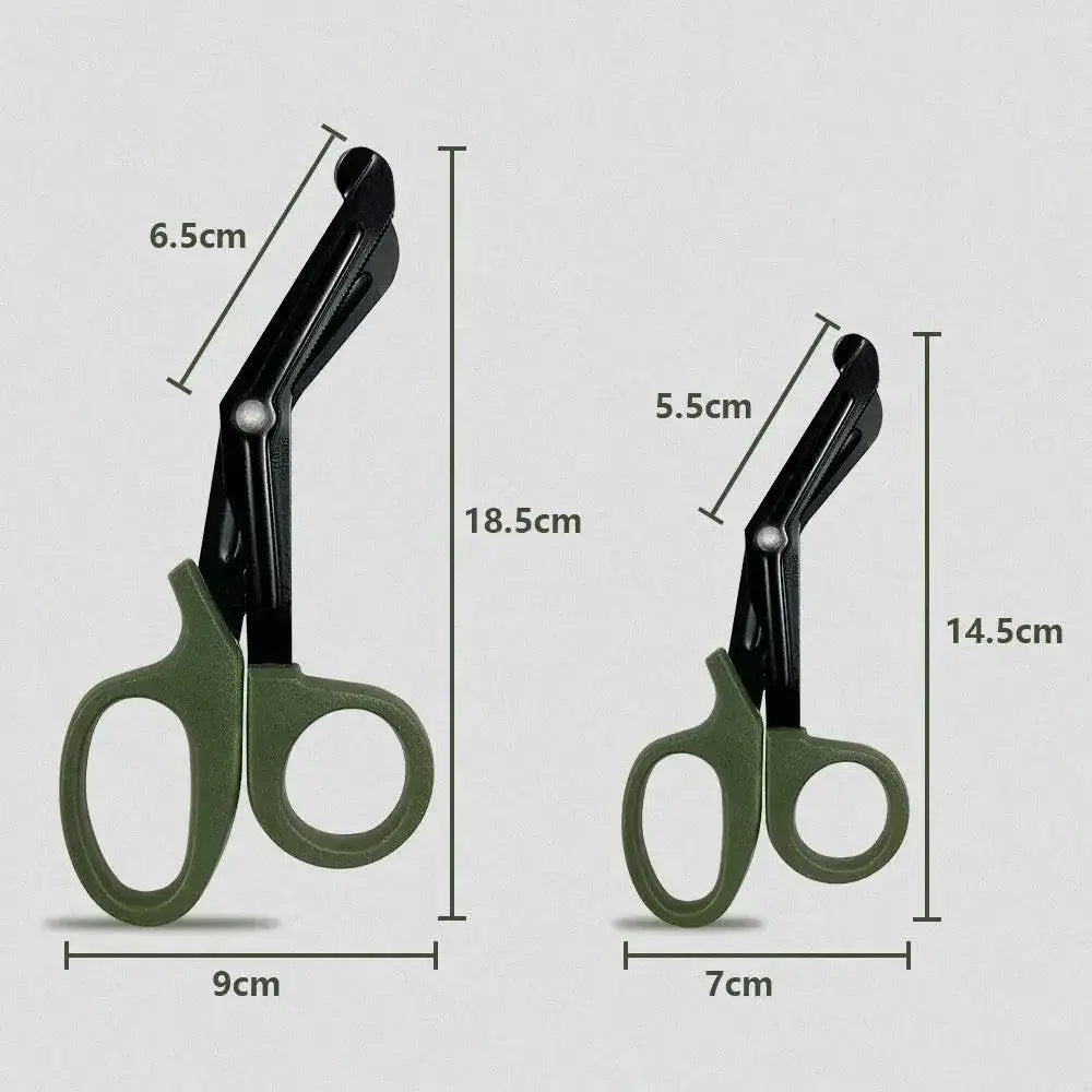 Medical Bandage Scissors Outdoor First Aid Shears Travel Set