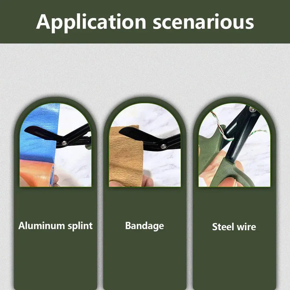 Medical Bandage Scissors Outdoor First Aid Shears Travel Set