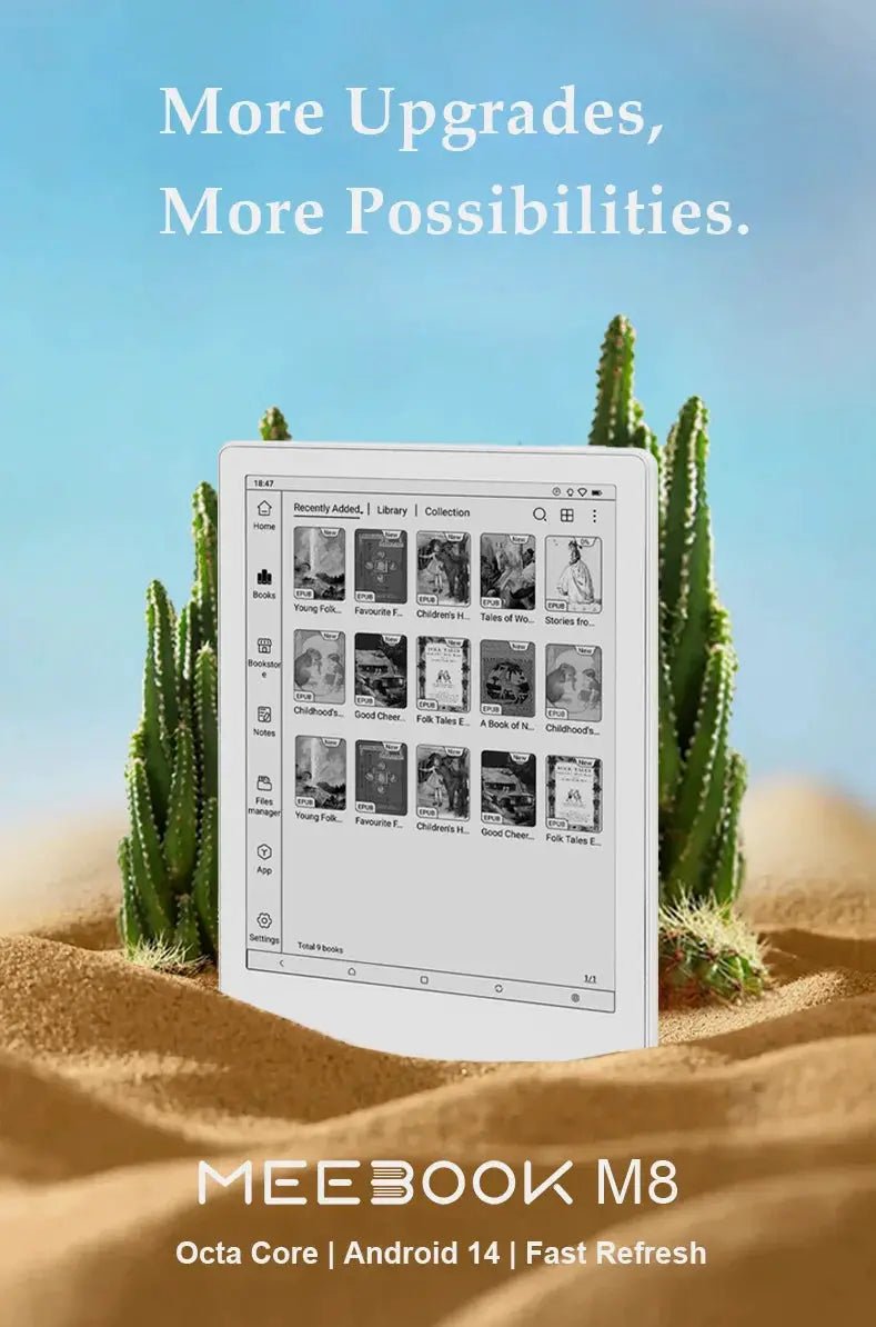 Meebook M8 7.8 Inch Android 14 Ebook Reader 4GB RAM With Google Play 64GB