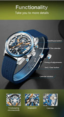 Chronograph Watch for Men Waterproof