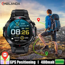 Melanda Tactical GPS Health Monitor Smartwatch for Outdoors