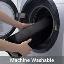 Memory Sponge Stripe Bathroom Floor Mat Safe Absorbent Washable