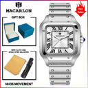 Men Automatic Watch Sapphire Glass Luminous Stainless Steel