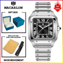 Men Automatic Watch Sapphire Glass Luminous Stainless Steel