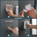 MENGNI Toothpaste Dispenser with Wall-Mounted Holder