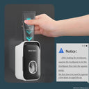MENGNI Toothpaste Dispenser with Wall-Mounted Holder
