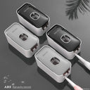 MENGNI Toothpaste Dispenser with Wall-Mounted Holder