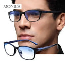 Men's Blue Light Blocking Reading Glasses for Eyestrain Comfort