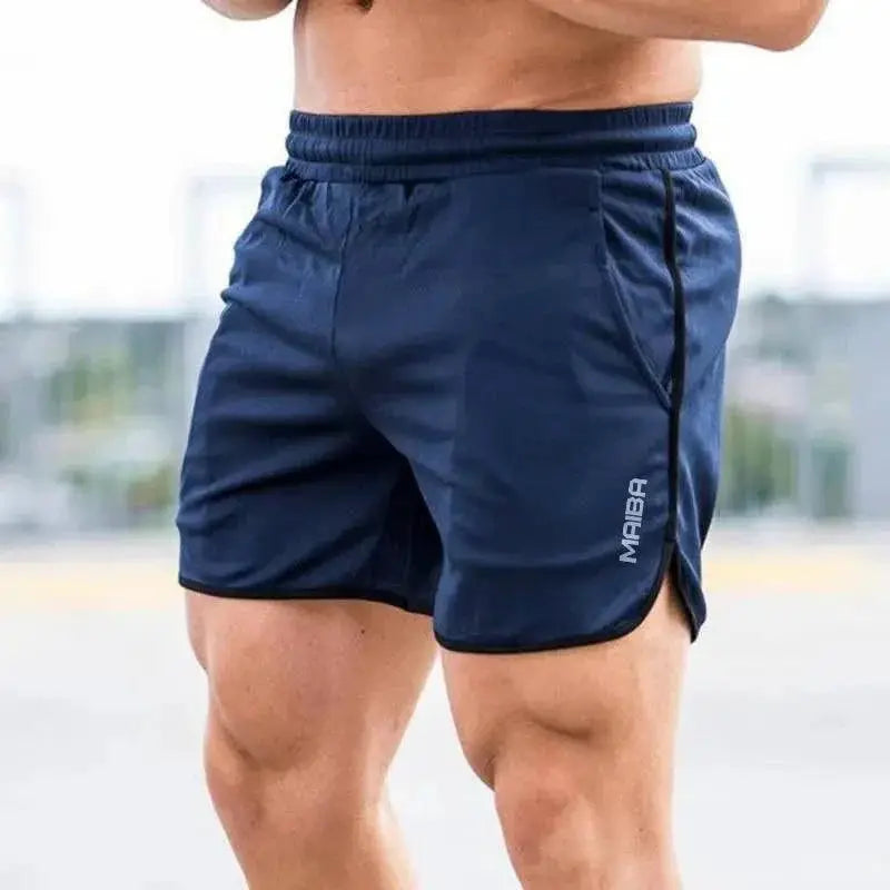 Men's Breathable Gym Shorts for Bodybuilding Performance Fit