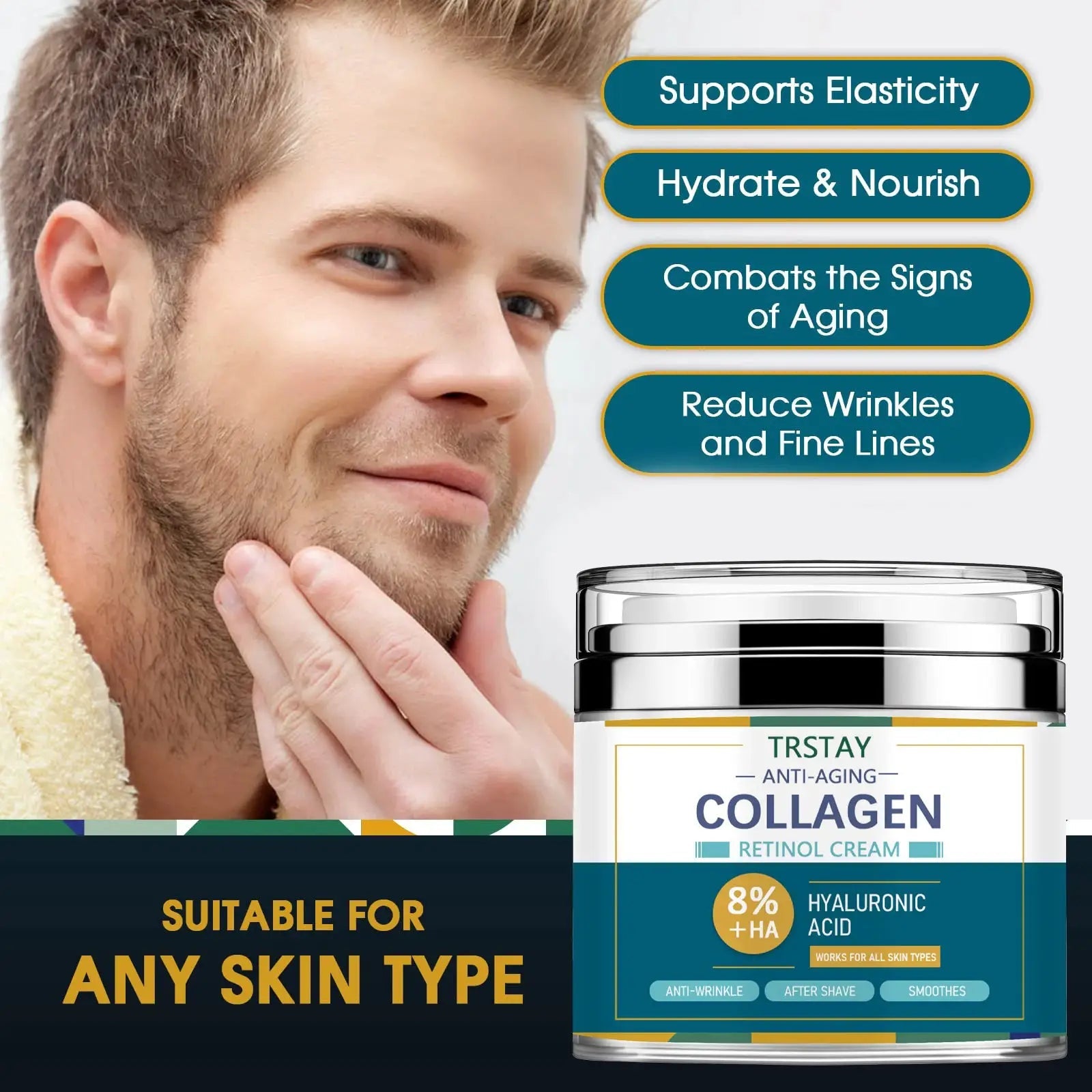 Men's Hydration Cream for Daily Use