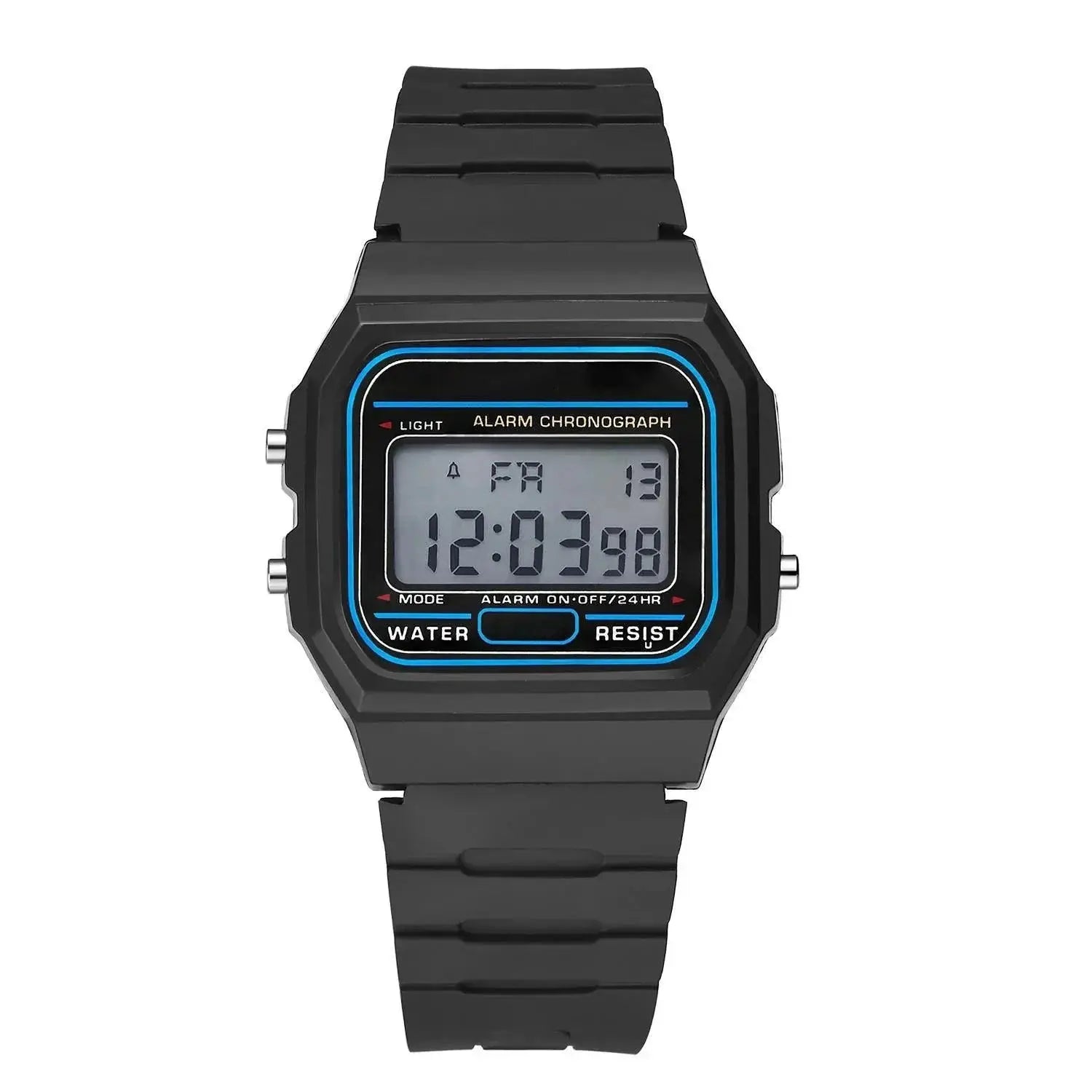 Mens LED Sports Watch Military Wristwatch Band For Men