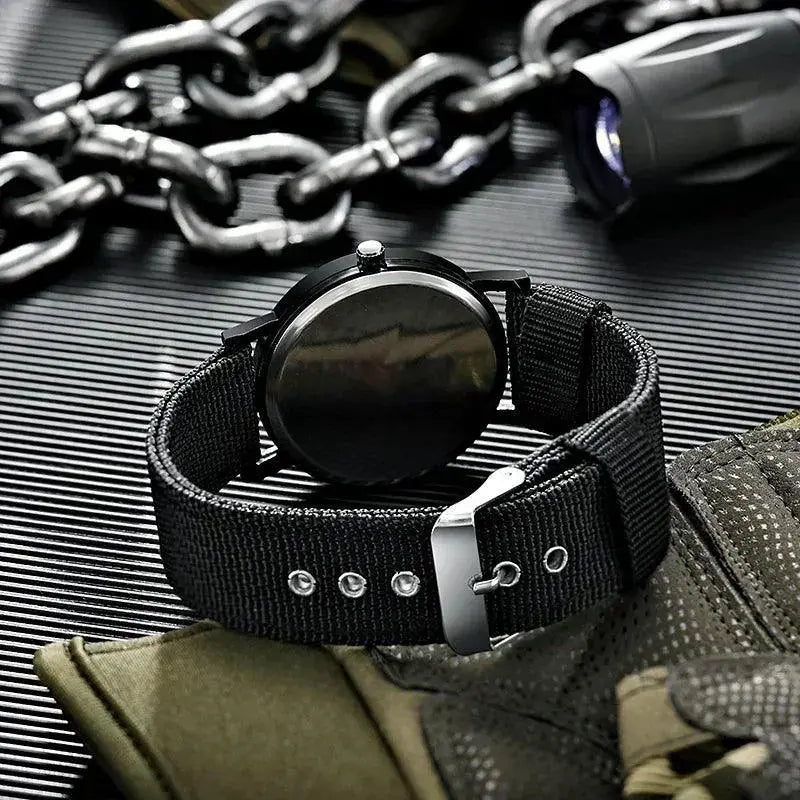 Mens Luminous Military Watch Shock Resistant Timepiece