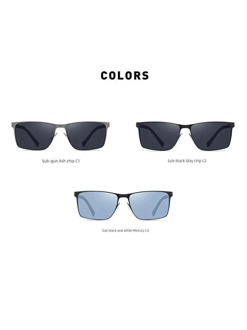 Men's Polarized Nylon Sunglasses With Customizable Lenses