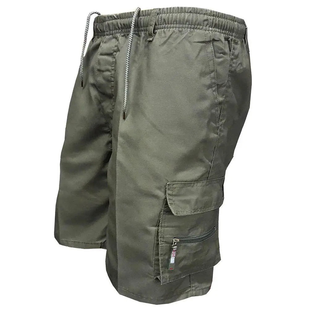 Mens Tactical Cargo Shorts Breathable Lightweight Design