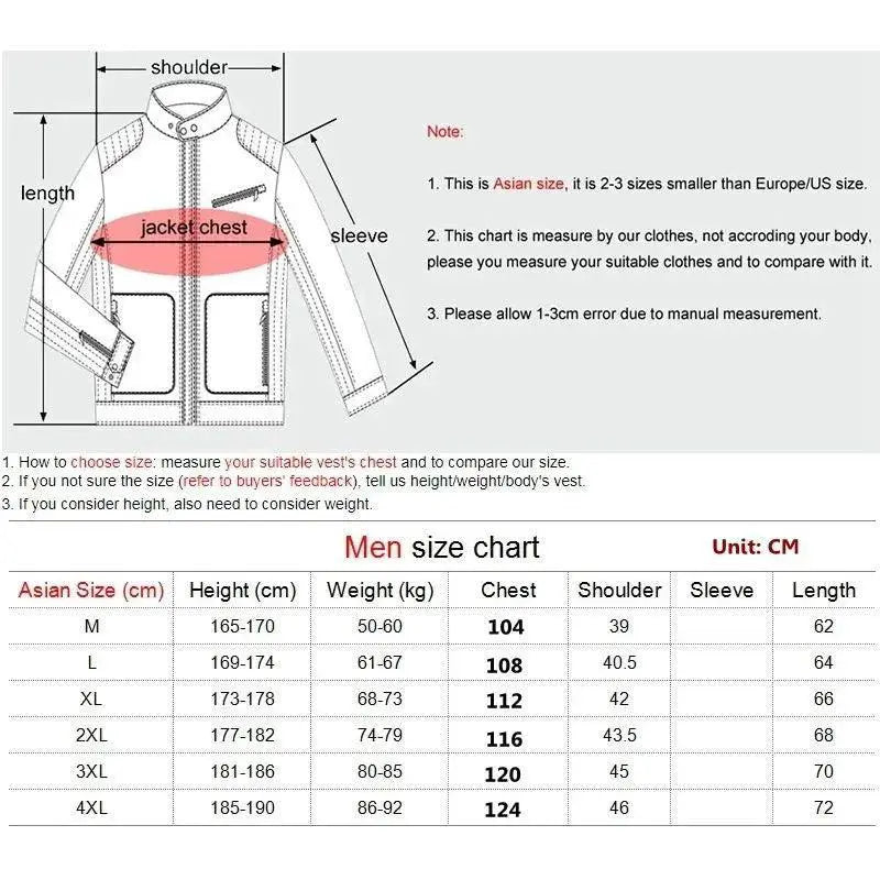 Men's Waterproof Zipper Vest Jacket For Winter Warmth