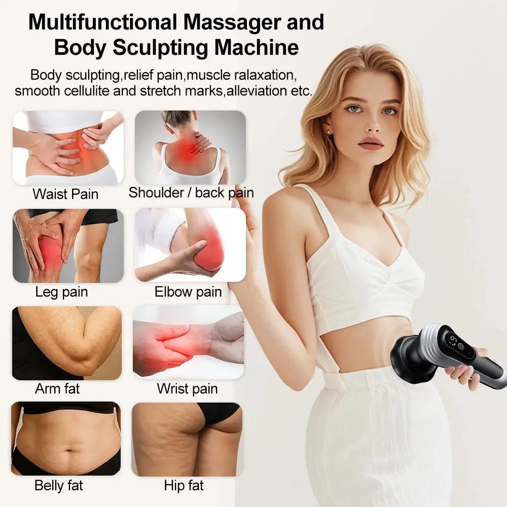 Meridian Dredging Body Sculpting Massager For Belly Fat Thighs And Buttocks Tone