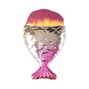 Mermaid Tail Nail Brush Kit for Soft Nail Care Cleaning