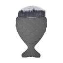 Mermaid Tail Nail Brush Kit for Soft Nail Care Cleaning