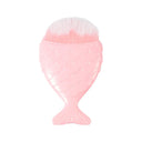 Mermaid Tail Nail Brush Kit for Soft Nail Care Cleaning