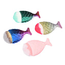 Mermaid Tail Nail Brush Kit for Soft Nail Care Cleaning