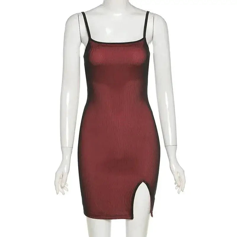Mesh Double Layer Sultry Dress For Summer Chic Style