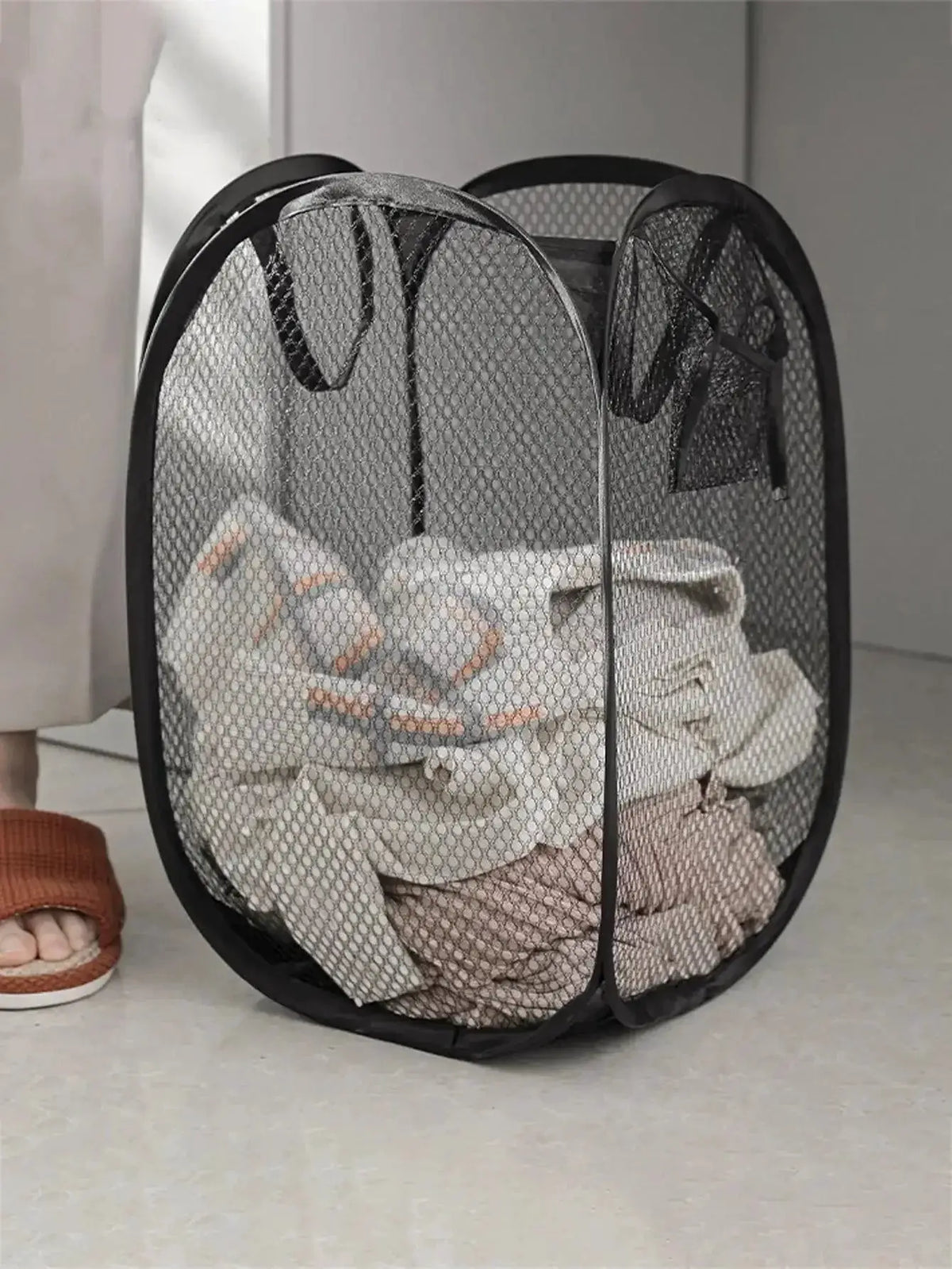 Breathable Mesh Laundry Basket Travel — product view 8