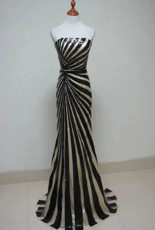 Mesh Dress For Elegant Performance Attire On Stage