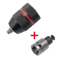 Metal Heavy Duty Keyless Drill Chuck Hex Shank Adaptor