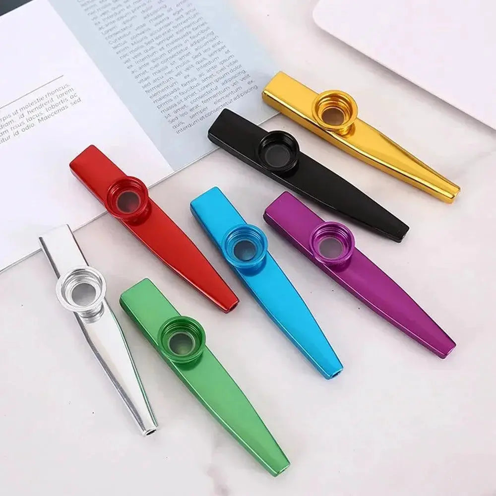 Metal Kazoo Lightweight Portable For Beginner Music Lovers