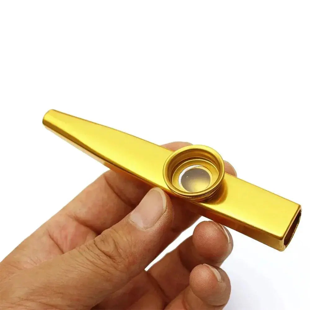 Metal Kazoo Lightweight Portable For Beginner Music Lovers