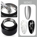 Metallic Flower Drawing Gel for UV Nail Art Designs 5ml