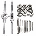 Metric Hand Tap and Die Set for Precision Metalworking