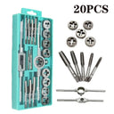 Metric Hand Tap and Die Set for Precision Metalworking
