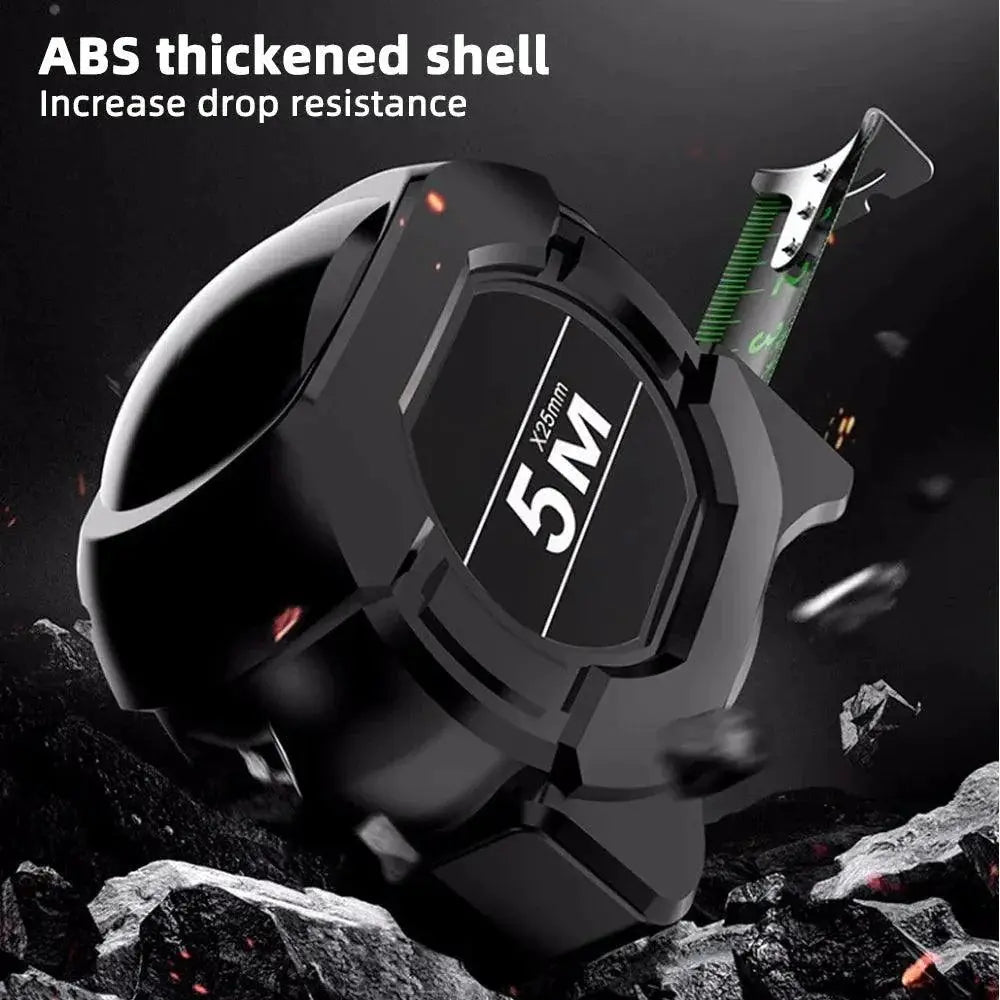 Metric Self Locking Fluorescent Tape Measure 5M 7.5M 10M