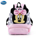 Mickey & Minnie Floral Denim Backpack Disney Kids Bag